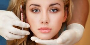 botox mento prima e dopo, donna si sottopone a trattamento